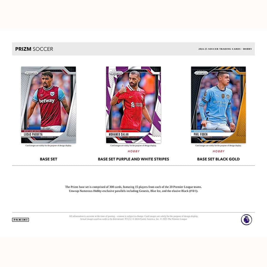 24-25 Panini Prizm English Premier League Soccer Hobby Box