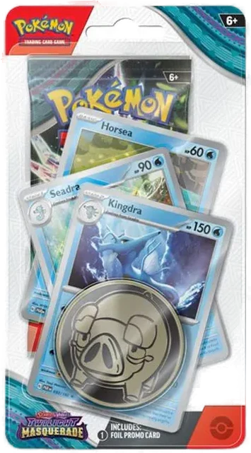 Pokémon TCG: Scarlet & Violet 6 - Twilight Masquerade - Premium Checklane (Kingdra or Porygon-Z)