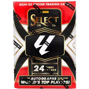 Sealed Case - 2024/25 Panini Select La Liga Soccer 6-Pack Blaster Box