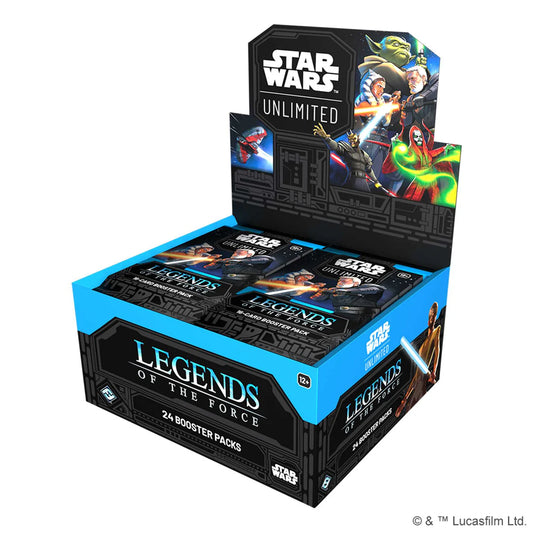 Star Wars: Unlimited Legends of the Force Booster Display Box