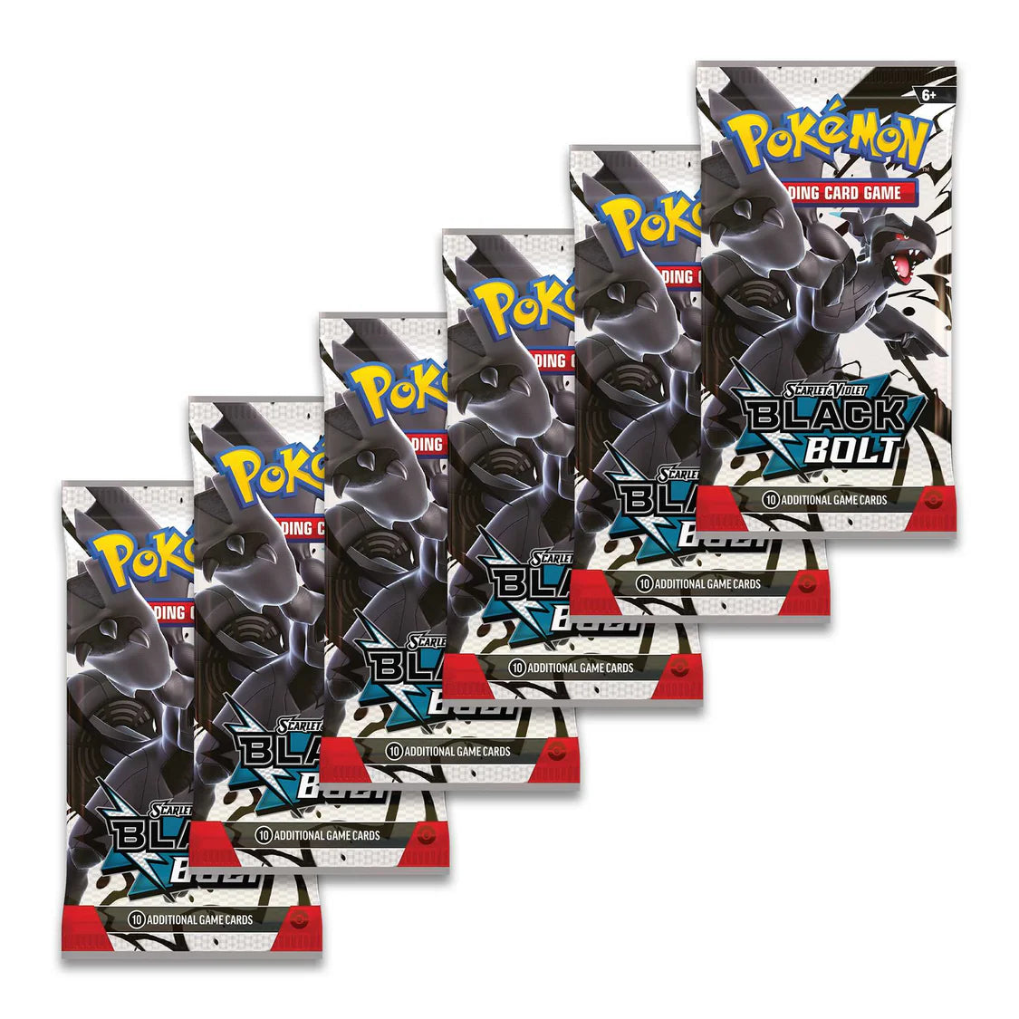 (PRE ORDER) Pokémon TCG: Scarlet & Violet 10.5 - Black Bolt - Booster Bundle