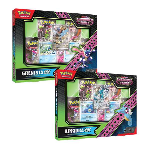 Pokémon TCG: Scarlet & Violet 6.5 - Shrouded Fable EX Special Collection Greninja or Kingdra