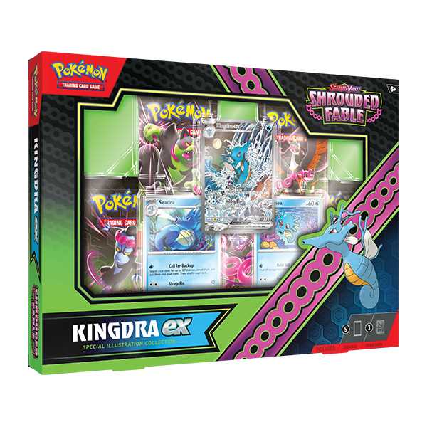 Pokémon TCG: Scarlet & Violet 6.5 - Shrouded Fable EX Special Collection Greninja or Kingdra