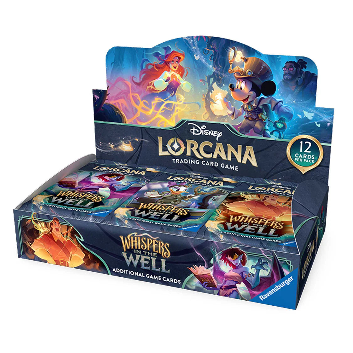 Disney Lorcana TCG - Whispers in the Well Booster Box (24 Packs) - Set 10