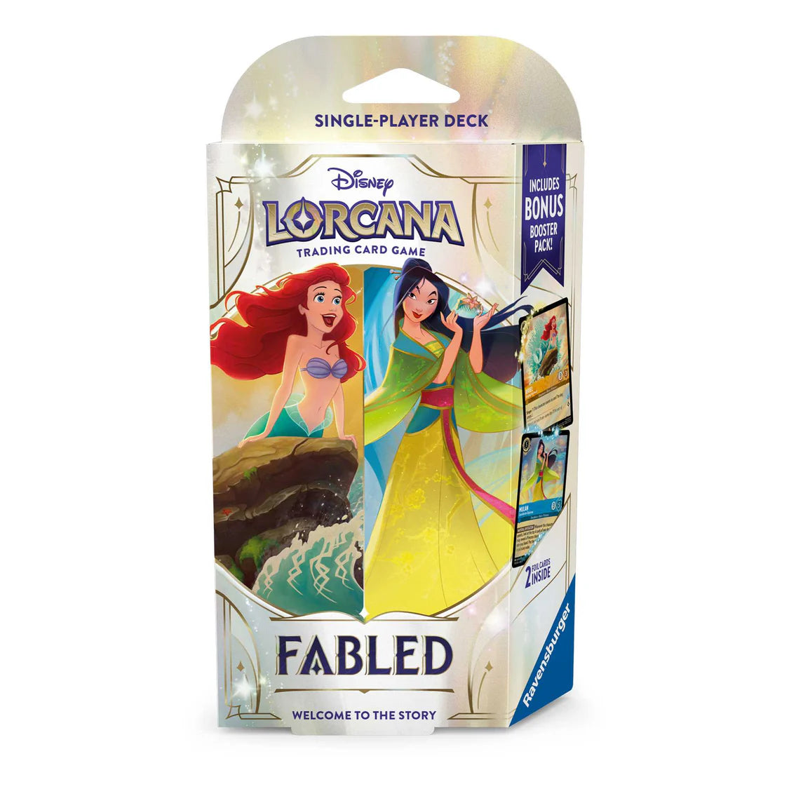 (PRE ORDER) Disney Lorcana Trading Card Game - Fabled Starter Deck
