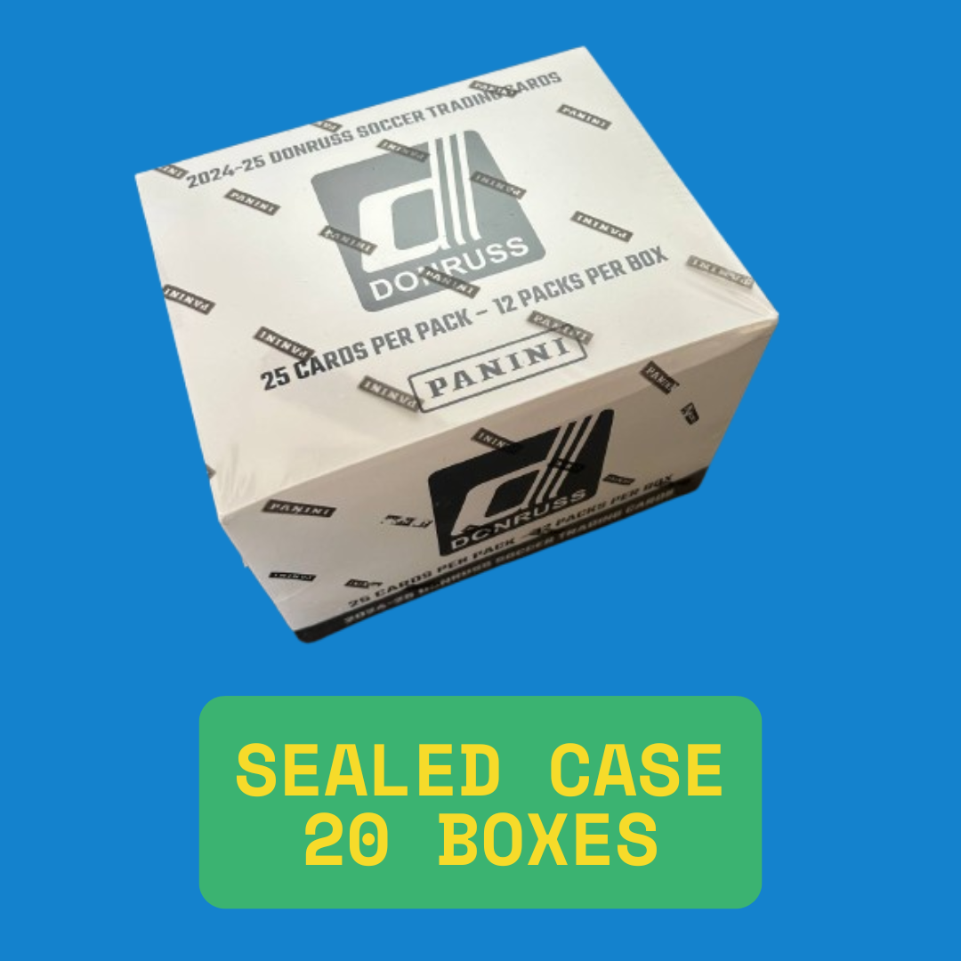 2024/25 Panini Donruss Soccer Fat Pack Box (Sealed Case - 20 Boxes)