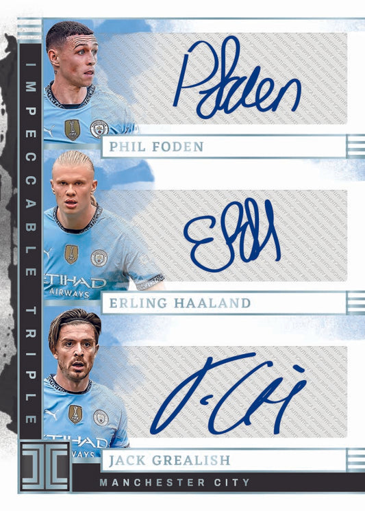 2024-25 Panini Impeccable Soccer Trading Card Box (Hobby)