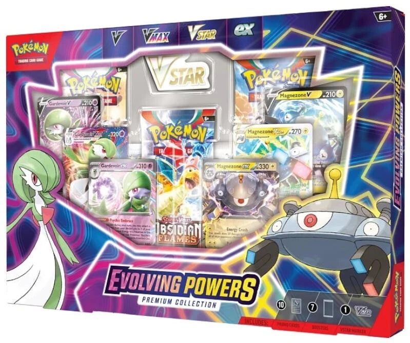 (CASE of 6) Pokémon TCG: Evolving Powers Premium Collection