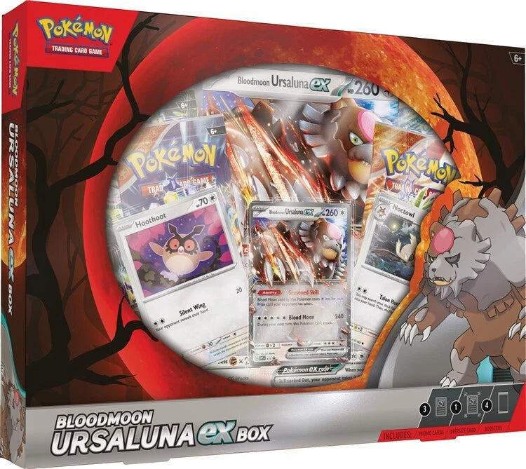 Pokémon TCG: Bloodmoon Ursaluna ex Box