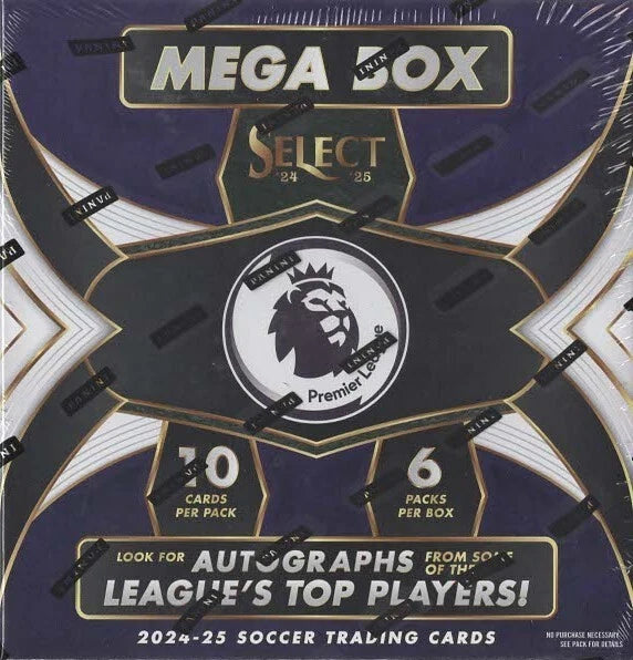 2024-25 Panini Select Premier League Soccer Mega Box (pink ice)
