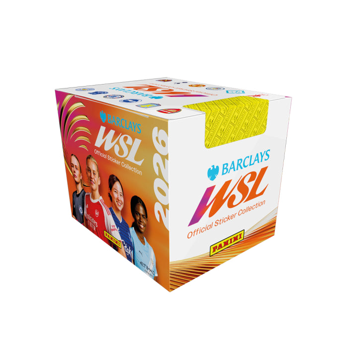 Barclays Women’s Super League Official Sticker Collection 2026 - Box of 50 Packets