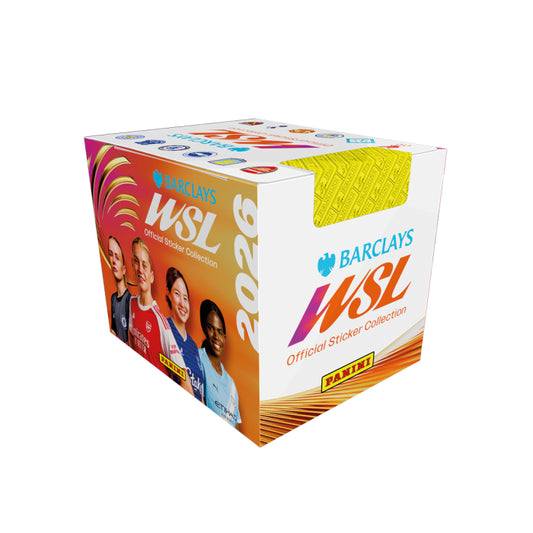 Barclays Women’s Super League Official Sticker Collection 2026 - Box of 50 Packets
