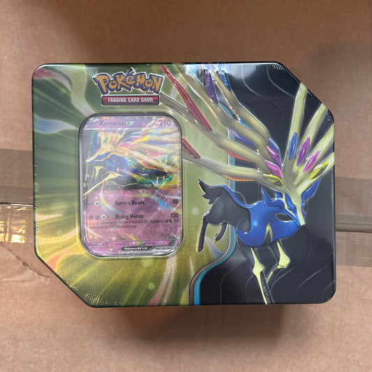 Pokemon Azure Legends Xerneas ex Tin