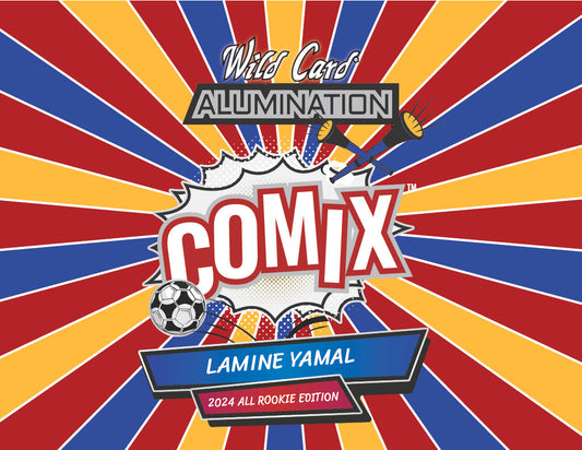 2024 Wild Card Alumination All Rookie Edition Lamine Yamal Comix Cards Hobby (Sealed Case - 12 Boxes)