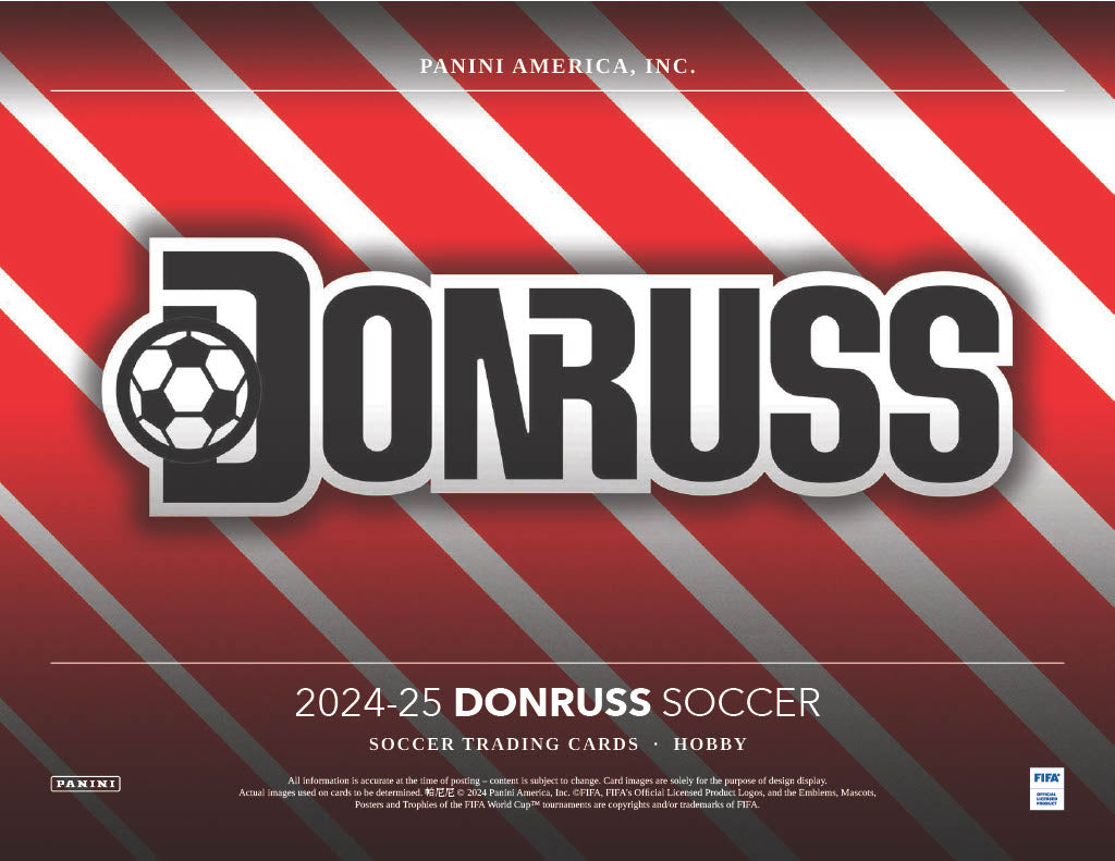 Panini 24-25 Donruss Soccer Hobby Box