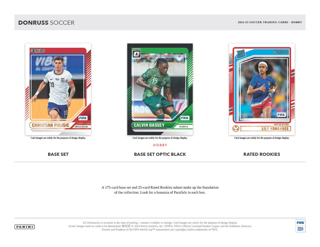 Panini 24-25 Donruss Soccer Hobby Box