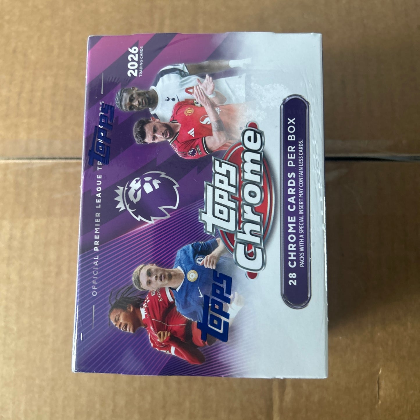 Topps Chrome Premier League Value Box 2026