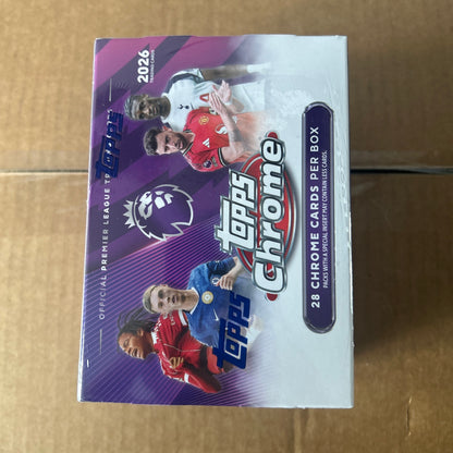 Topps Chrome Premier League Value Box 2026