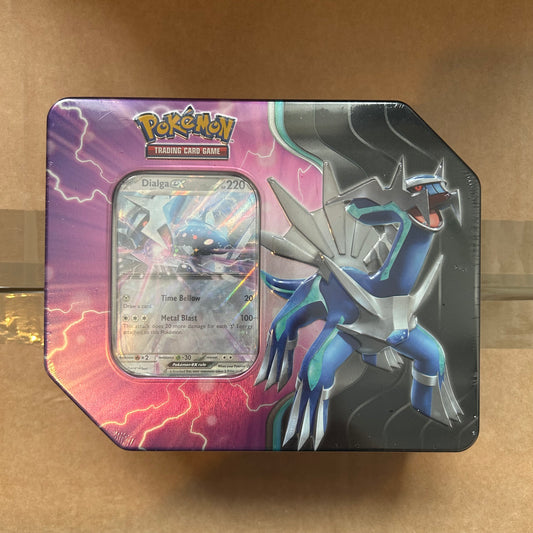 Pokemon Azure Legends Dialga ex Tin