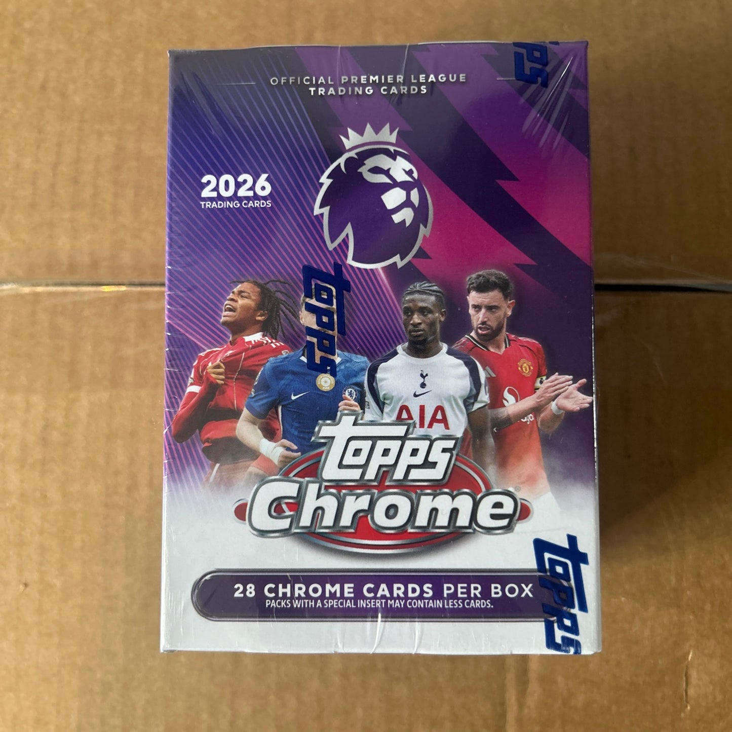 Topps Chrome Premier League Value Box 2026