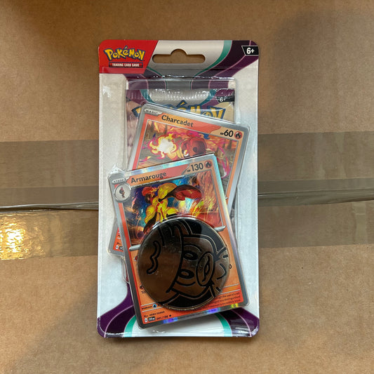Pokemon Paldea Evolved Single Pack Blsiter - Armarouge