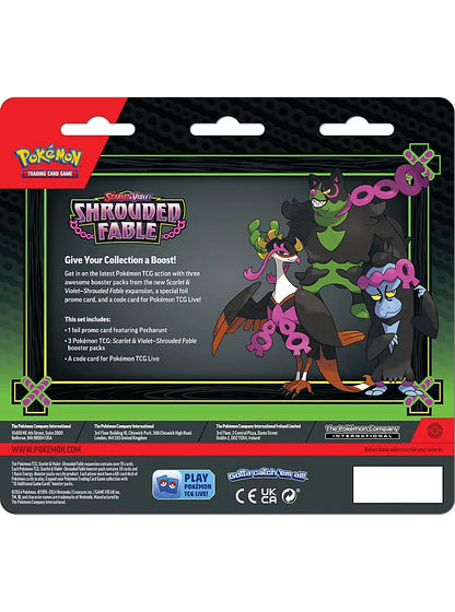 Pokemon Scarlet & Violet Shrouded Fable: 3-Pack Blister
