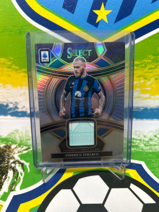 Federico Dimarco Patch No. SSW-FD FC Internazionale Milano Panini Select Serie A 2023-24