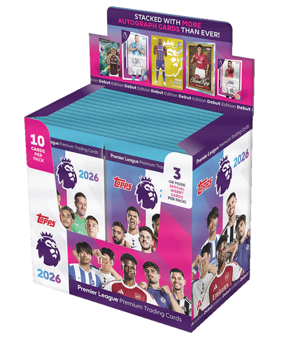 Topps Premier League 2026 - Debut Edition - Full Box