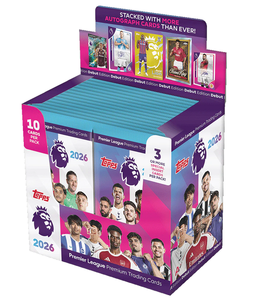 Topps Premier League 2026 - Debut Edition - Full Box