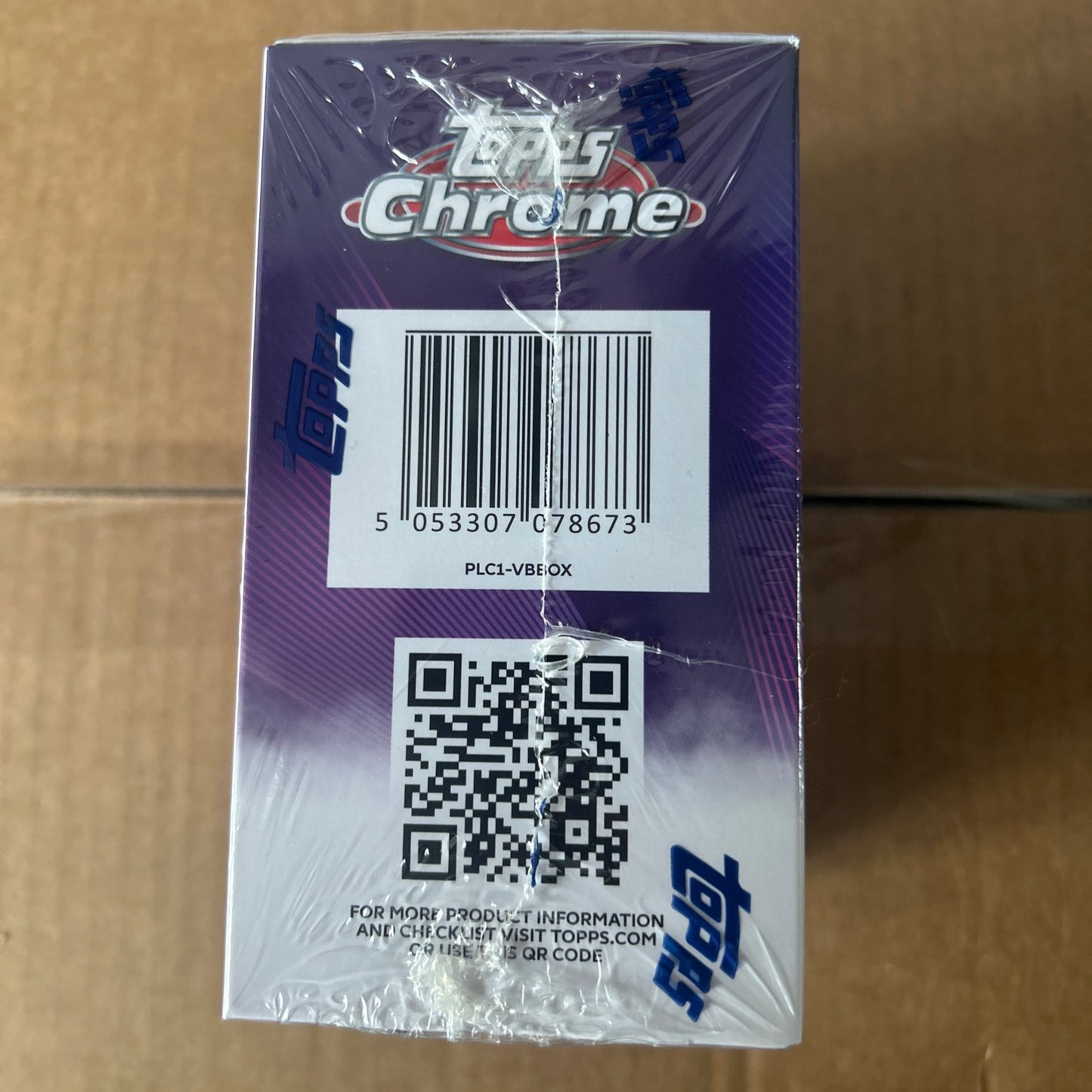 Topps Chrome Premier League Value Box 2026