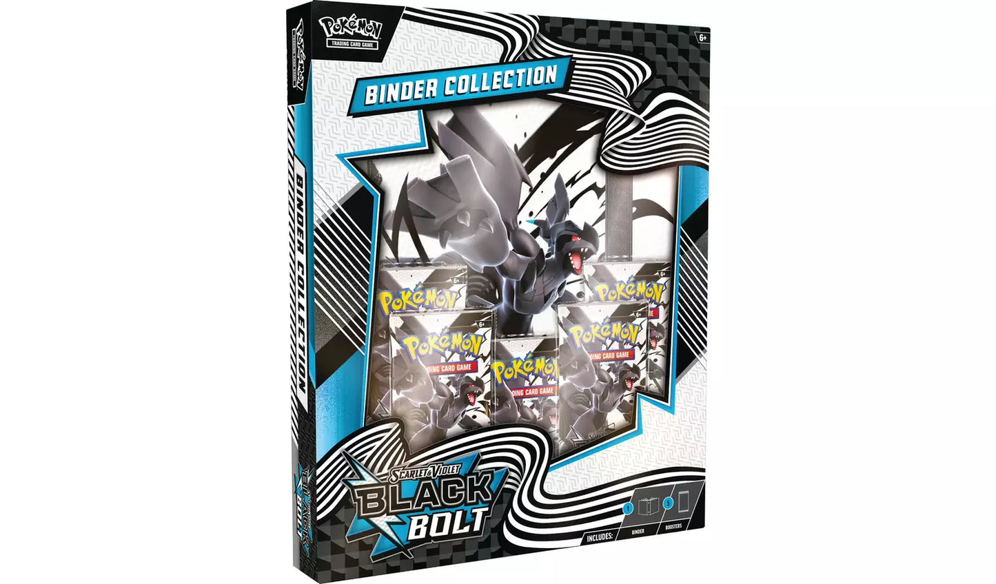 CASE OF 6 Pokemon TCG: Black & White Binder Collection Mix Case
