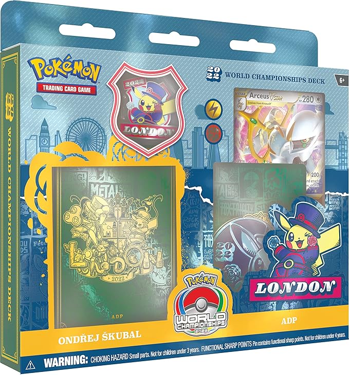 Pokémon TCG: 2022 World Championships Deck - Sebastian/Rikuto/Ondrej/Andre (one at random)