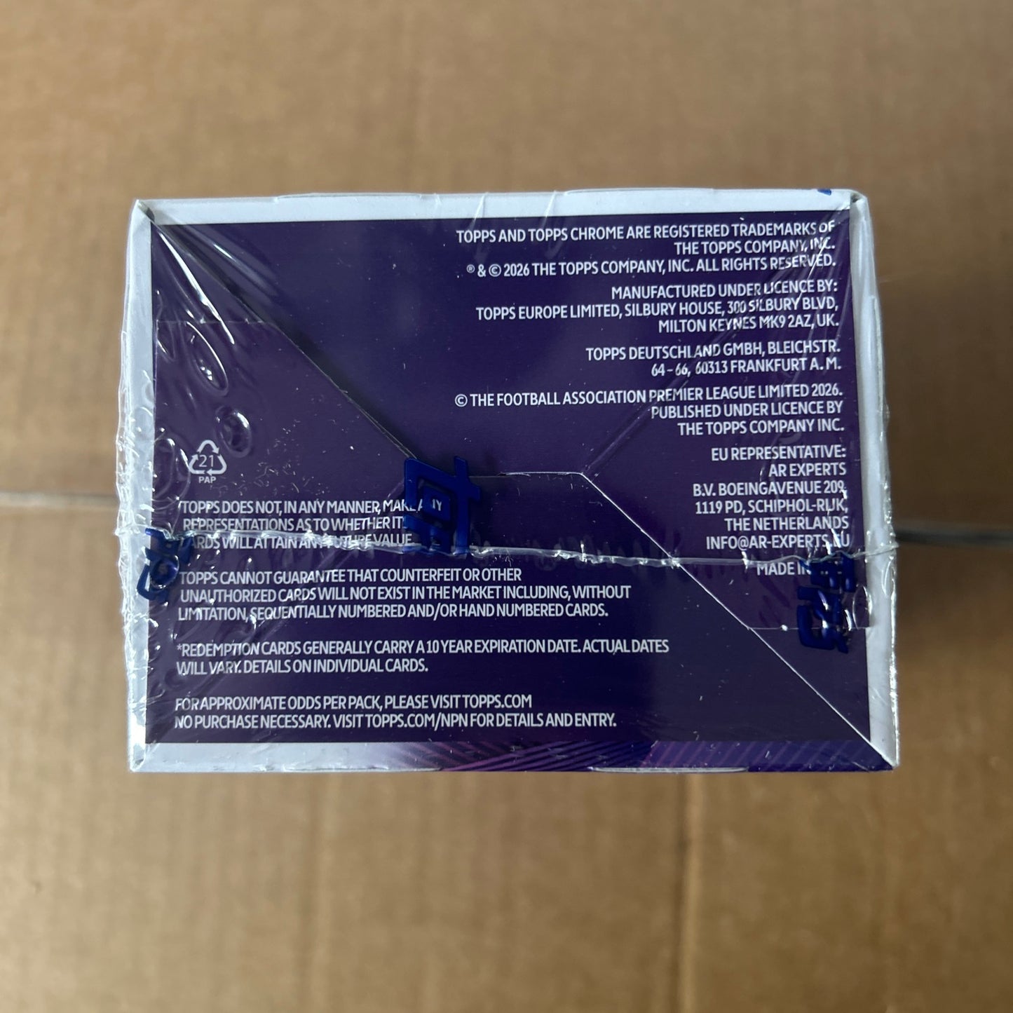 Topps Chrome Premier League Value Box 2026