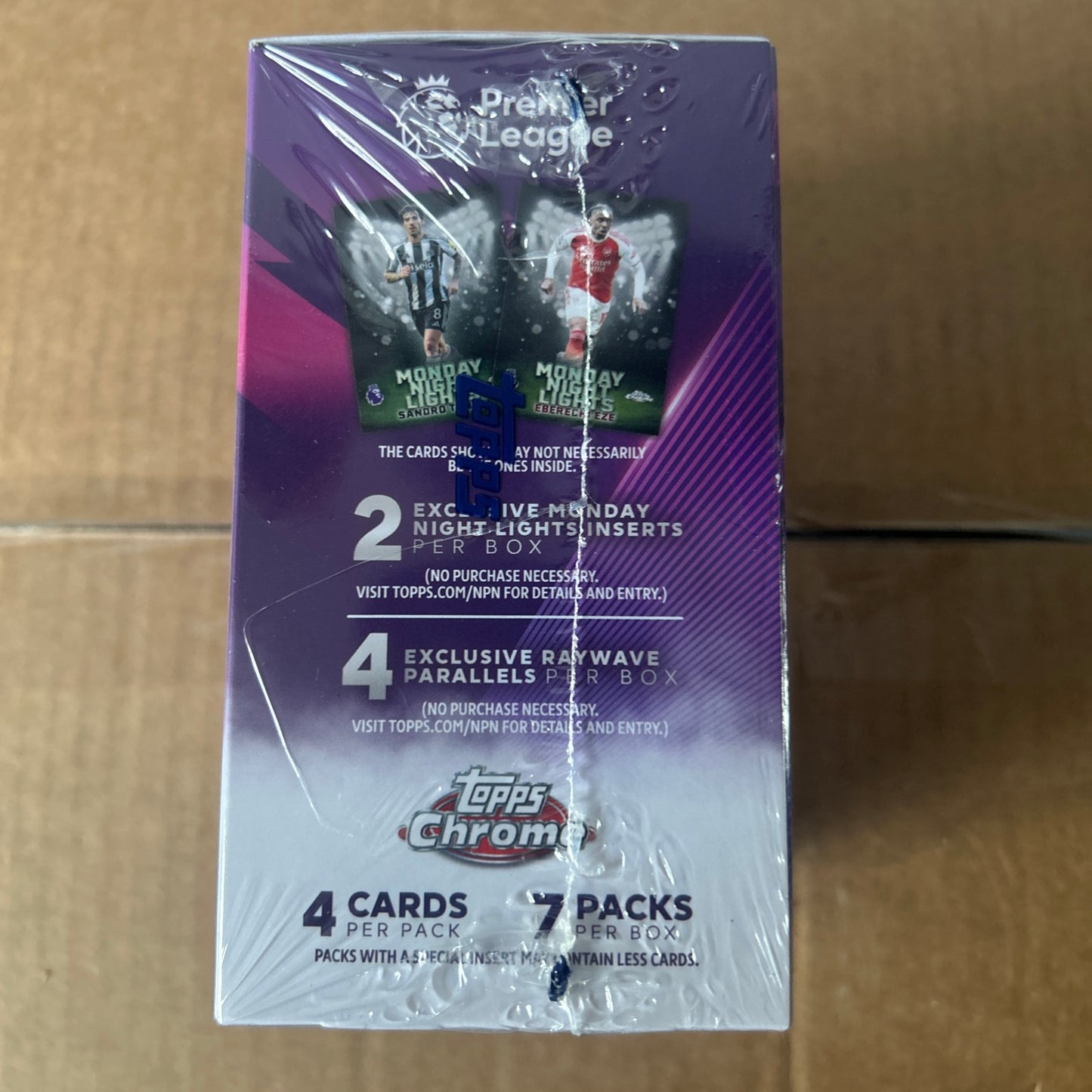 Topps Chrome Premier League Value Box 2026