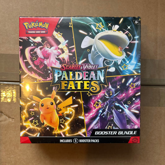 Pokémon TCG Scarlet & Violet - Paldean Fates - Booster Bundle - 6 Booster Packs