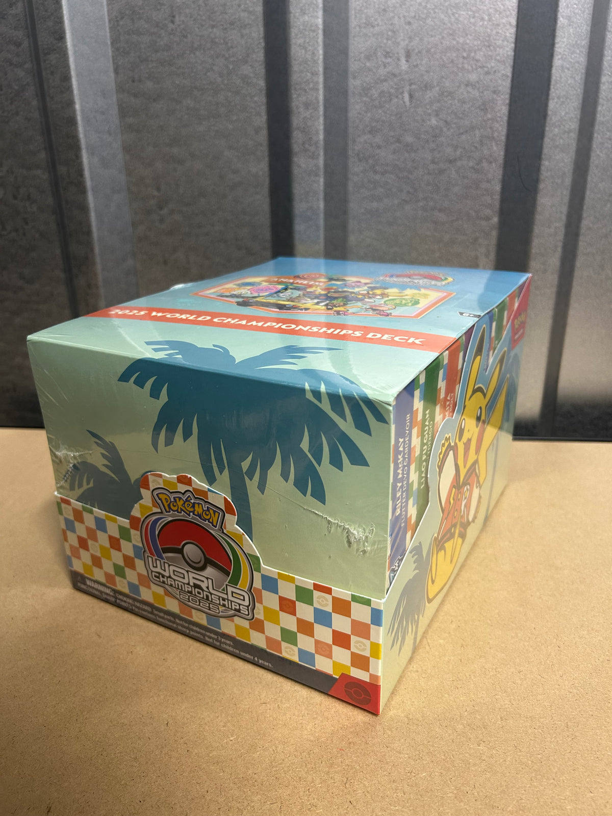 (SEALED DISPLAY) Pokémon TCG: World Championship Deck 2025