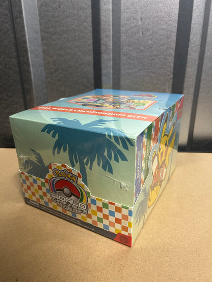 (SEALED DISPLAY) Pokémon TCG: World Championship Deck 2025