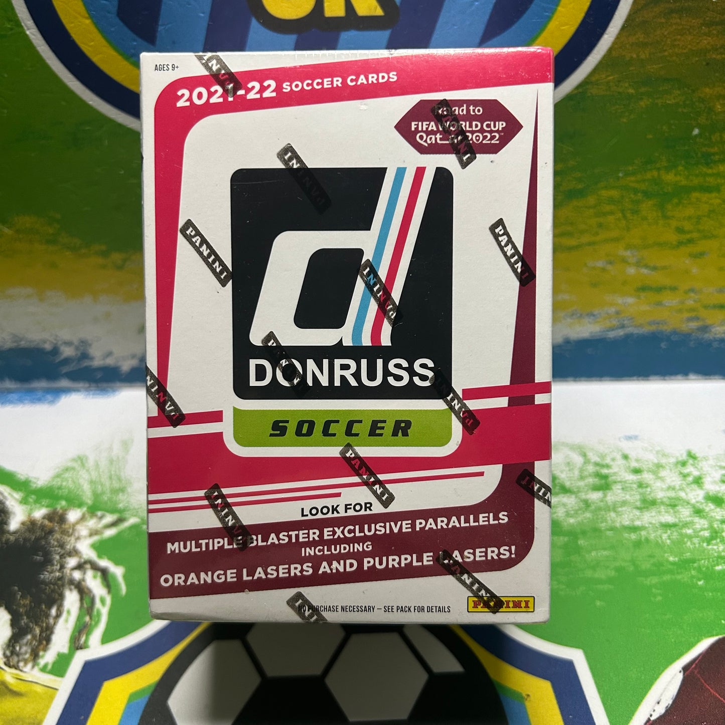 2021-22 Panini Donruss Road to FIFA World Cup Qatar 2022 Blaster Box