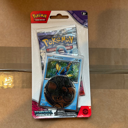 Pokemon Temporal Forces single pack blister - Carvanha
