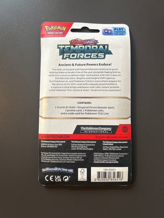 Pokemon Temporal Forces single pack blister - Carvanha
