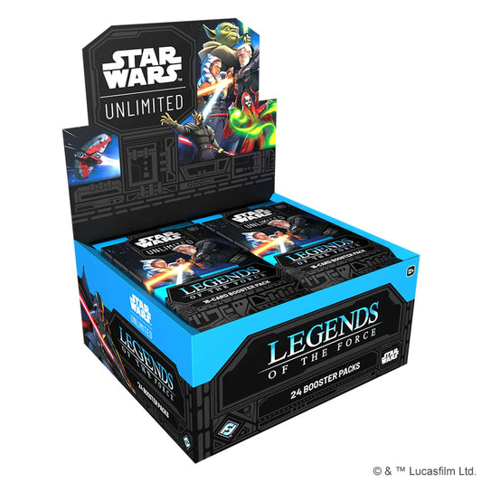 Star Wars: Unlimited Legends of the Force Booster Display Box