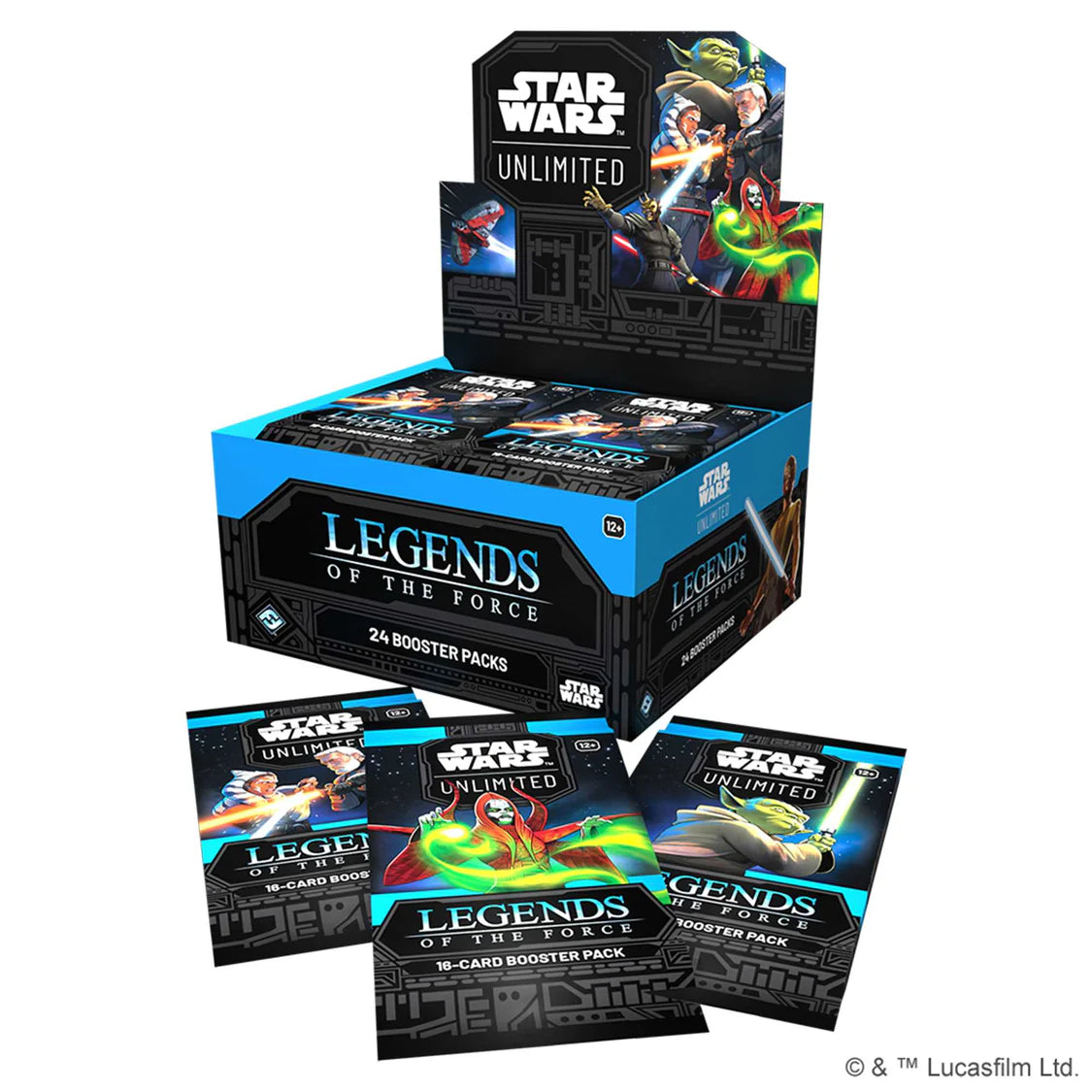 Star Wars: Unlimited Legends of the Force Booster Display Box