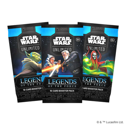 Star Wars: Unlimited Legends of the Force Booster Display Box