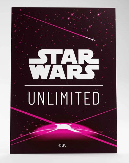 Gamegenic Star Wars: Unlimited Art Sleeves - Card Back Magenta