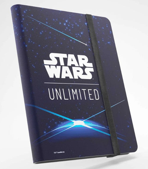 Gamegenic Star Wars: Unlimited 18-Pocket Album - Card Back Blue