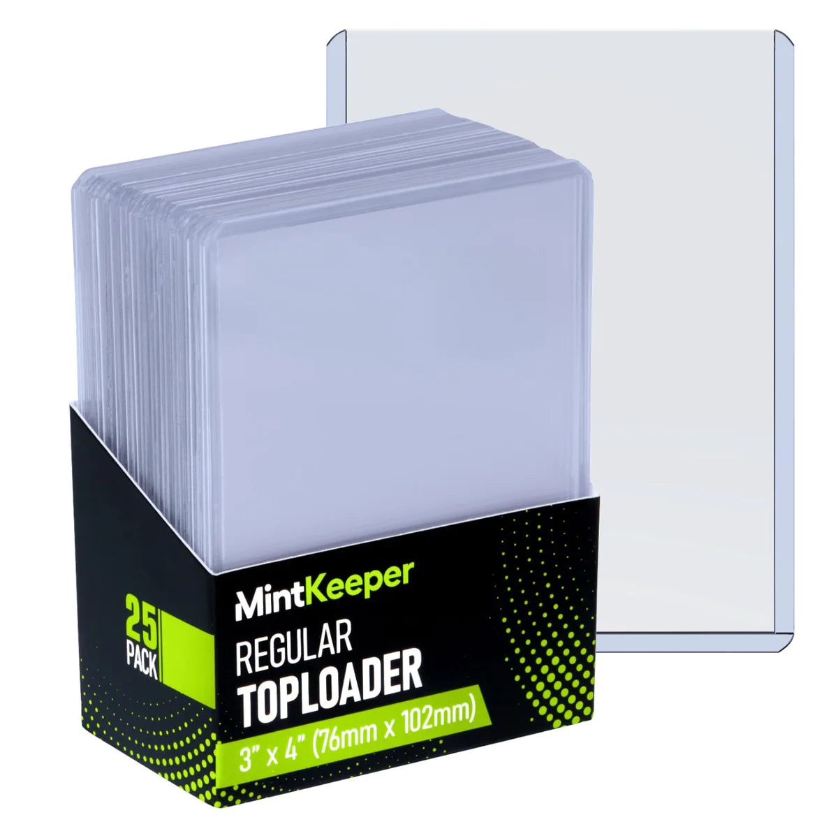 x5 - MintKeeper - Toploaders - 3"x4" Regular - 25 pack