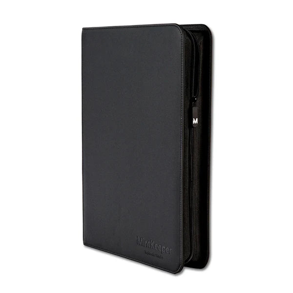 MintKeeper - 252 Toploader Binder - 9 Pocket - BLACK