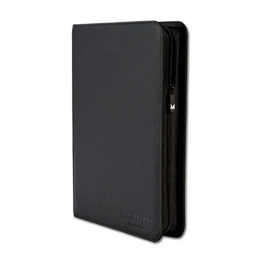 MintKeeper - 252 Toploader Binder - 9 Pocket - BLACK