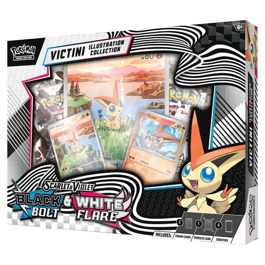 Pokémon TCG: Scarlet & Violet 10.5 - Black Bolt & White Flare Unova Victini Illustration Collection