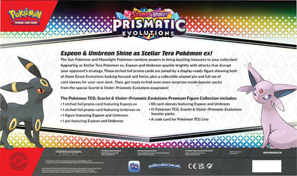 Pokémon TCG: Scarlet & Violet 8.5 Prismatic Evolutions - Premium Figure Collection